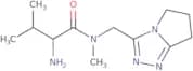 2-Amino-N,3-dimethyl-N-{5H,6H,7H-pyrrolo[2,1-c][1,2,4]triazol-3-ylmethyl}butanamide