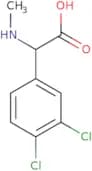 2-(3,4-Dichlorophenyl)-2-(methylamino)acetic acid