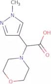2-(1-Methyl-1H-pyrazol-4-yl)-2-(morpholin-4-yl)acetic acid