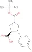 Boc-(+/-)-Trans-4-(4-Fluoro-Phenyl)-Pyrrolidine-3-