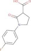 1-(4-Fluorophenyl)-2-oxopyrrolidine-3-carboxylic acid