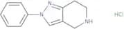 2-Phenyl-4,5,6,7-tetrahydro-2H-pyrazolo[4,3-c]pyridine hy- drochloride
