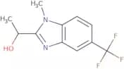 1-[1-Methyl-5-(trifluoromethyl)-1H-1,3-benzodiazol-2-yl]ethan-1-ol