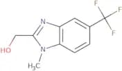 [1-Methyl-5-(trifluoromethyl)-1H-1,3-benzodiazol-2-yl]methanol