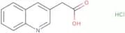 2-(Quinolin-3-yl)acetic acid hydrochloride