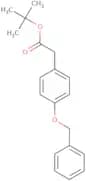 [p-(Benzyloxy)phenyl]acetic acid tert-butyl ester