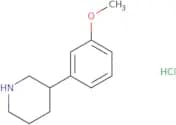 3-(3-Methoxyphenyl)piperidine hydrochloride