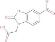 2-(6-Nitro-2-oxo-2,3-dihydro-1,3-benzoxazol-3-yl)acetic acid