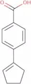 4-(Cyclopent-1-en-1-yl)benzoic acid