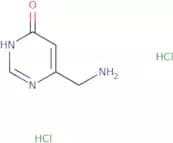 6-(Aminomethyl)-1H-pyrimidin-4-one dihydrochloride