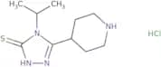 5-(Piperidin-4-yl)-4-(propan-2-yl)-4H-1,2,4-triazole-3-thiol hydrochloride