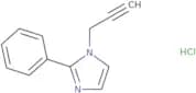 2-Phenyl-1-(prop-2-yn-1-yl)-1H-imidazole hydrochloride