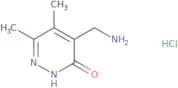 4-(Aminomethyl)-5,6-dimethylpyridazin-3-ol hydrochloride