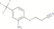 3-{[2-Amino-4-(trifluoromethyl)phenyl]sulfanyl}propanenitrile
