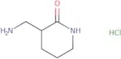 3-(Aminomethyl)piperidin-2-one hydrochloride