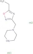 1-[(5-Ethyl-1,2,4-oxadiazol-3-yl)methyl]piperazine dihydrochloride