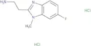 2-(6-Fluoro-1-methyl-1H-1,3-benzodiazol-2-yl)ethan-1-amine dihydrochloride