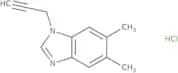 5,6-Dimethyl-1-(prop-2-yn-1-yl)-1H-1,3-benzodiazole hydrochloride