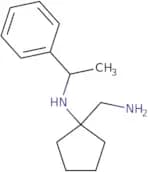 1-(Aminomethyl)-N-(1-phenylethyl)cyclopentan-1-amine