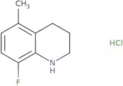 8-Fluoro-5-methyl-1,2,3,4-tetrahydroquinoline hydrochloride