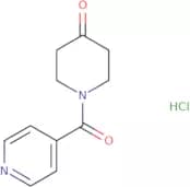 1-Isonicotinoyl-4-piperidinone hydrochloride
