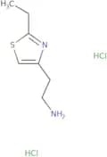 [2-(2-Ethyl-1,3-thiazol-4-yl)ethyl]amine dihydrochloride