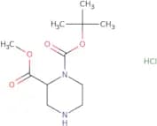 1-tert-Butyl 2-methyl piperazine-1,2-dicarboxylate hydrochloride