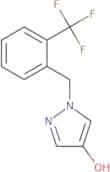 1-{[2-(Trifluoromethyl)phenyl]methyl}-1H-pyrazol-4-ol