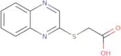 2-(2-Quinoxalinylsulfanyl)acetic acid