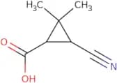 (1S,3R)-3-Cyano-2,2-dimethylcyclopropane-1-carboxylic acid