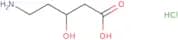 5-Amino-3-hydroxypentanoic acid hydrochloride