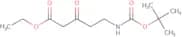 Ethyl 5-{[(tert-butoxy)carbonyl]amino}-3-oxopentanoate