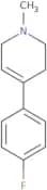 4-(4-Fluorophenyl)-1,2,3,6-tetrahydro-1-methylpyridine