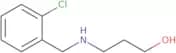 3-{[(2-Chlorophenyl)methyl]amino}propan-1-ol