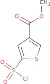 Methyl 5-(chlorosulfonyl)thiophene-3-carboxylate