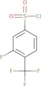 3-Fluoro-4-(trifluoromethyl)benzene-1-sulfonyl chloride