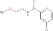 4-Chloro-N-(2-methoxyethyl)pyridine-2-carboxamide