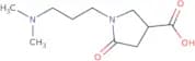 1-[3-(dimethylamino)propyl]-5-oxopyrrolidine-3-carboxylic acid