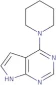 1-{7H-Pyrrolo[2,3-d]pyrimidin-4-yl}piperidine