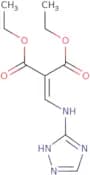 diethyl 2-((3H-2,3,5-triazolylamino)methylene)propane-1,3-dioate