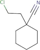 1-(2-Chloroethyl)cyclohexane-1-carbonitrile