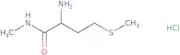(2S)-2-Amino-N-methyl-4-(methylsulfanyl)butanamide hydrochloride