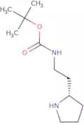 (S)-tert-butyl 2-(Pyrrolidin-2-yl)ethylcarbamate ee