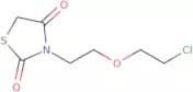 3-[2-(2-Chloroethoxy)ethyl]-1,3-thiazolidine-2,4-dione