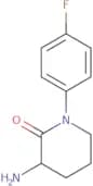 3-Amino-1-(4-fluorophenyl)piperidin-2-one