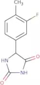 5-(3-Fluoro-4-methylphenyl)imidazolidine-2,4-dione