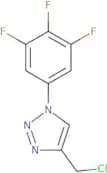 4-(Chloromethyl)-1-(3,4,5-trifluorophenyl)-1H-1,2,3-triazole