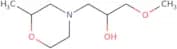 1-Methoxy-3-(2-methylmorpholin-4-yl)propan-2-ol