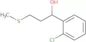 1-(2-Chlorophenyl)-3-(methylsulfanyl)propan-1-ol