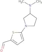5-[3-(Dimethylamino)pyrrolidin-1-yl]thiophene-2-carbaldehyde